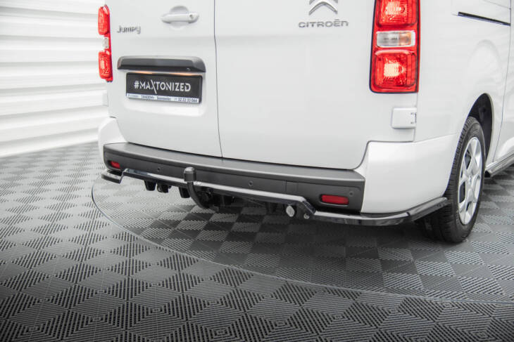 Central Rear Splitter (with vertical bars) Citroen Jumpy L3 Mk3 - immagine 3