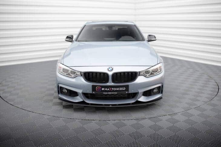 Street Pro Front Splitter BMW 4 Coupe / Gran Coupe / Cabrio M-Pack F32 / F36 / F33 - immagine 2