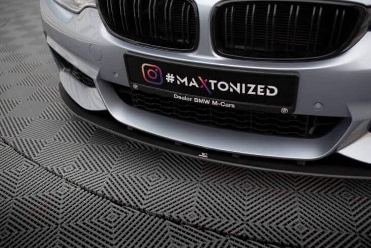 Street Pro Front Splitter BMW 4 Coupe / Gran Coupe / Cabrio M-Pack F32 / F36 / F33 - immagine 3