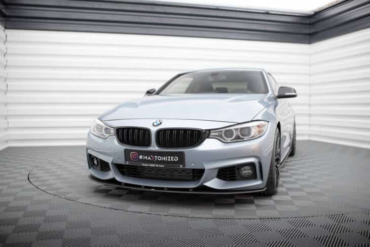 Street Pro Front Splitter BMW 4 Coupe / Gran Coupe / Cabrio M-Pack F32 / F36 / F33 - immagine 4