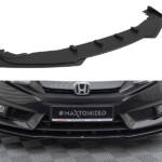 Street Pro Front Splitter + Flaps Honda Civic Mk10