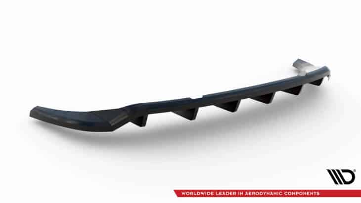 Central Rear Splitter (with vertical bars) Audi Q3 Sportback F3 - immagine 5