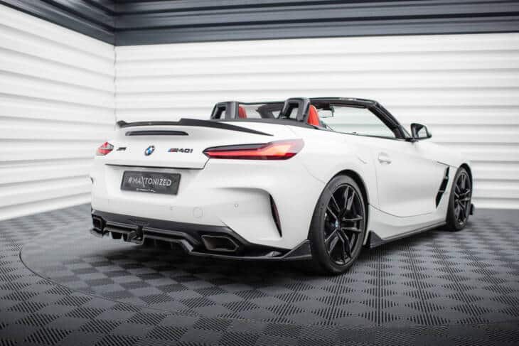 Central Rear Splitter (with vertical bars) BMW Z4 M40i G29 - immagine 5