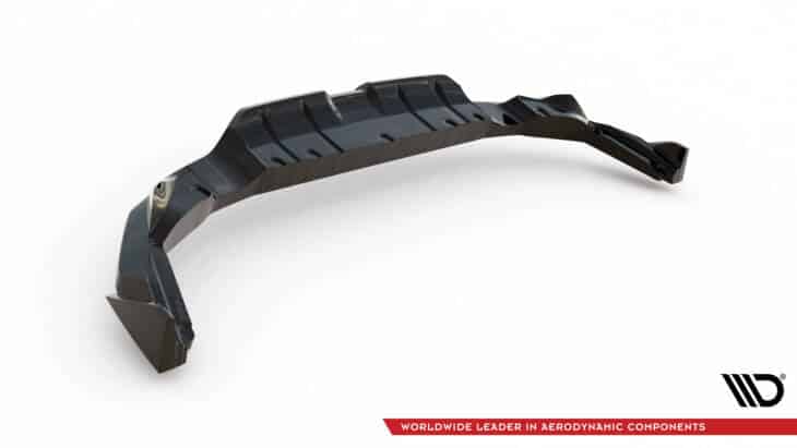 Central Rear Splitter (with vertical bars) V.3 Toyota GR86 Mk1 - immagine 6