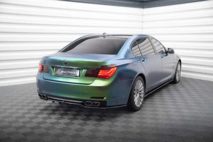 Central Rear Splitter (with vertical bars) BMW 7 F01 - immagine 2