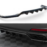Central Rear Splitter (with vertical bars) Maserati Levante Trofeo Mk1