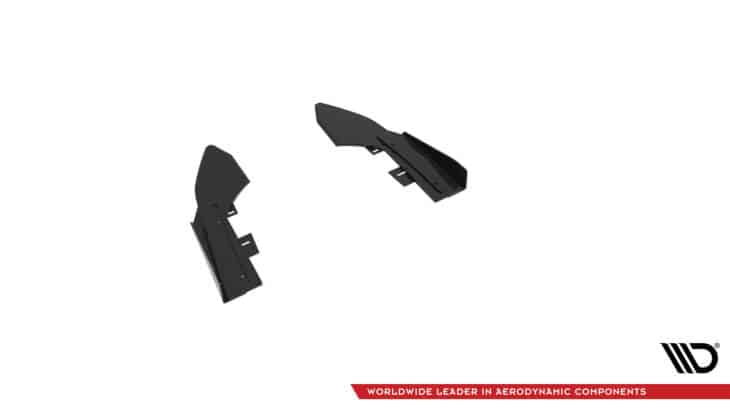 Street Pro Rear Side Splitters + Flaps Audi RS3 Sedan 8V Facelift - immagine 6