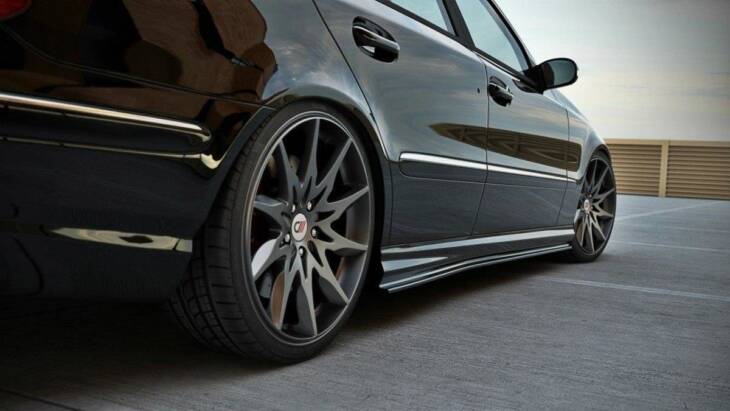 SIDE SKIRTS DIFFUSERS MERCEDES E-CLASS W211 AMG - immagine 2