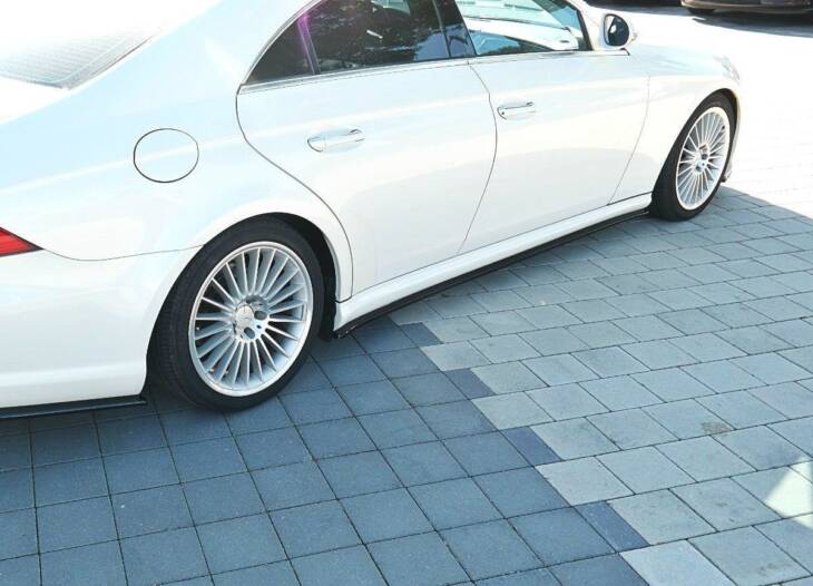 SIDE SKIRTS DIFFUSERS Mercedes CLS C219 55AMG - immagine 3