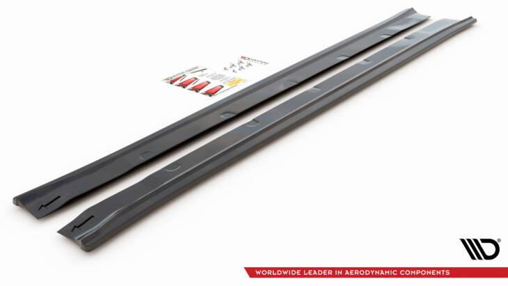 SIDE SKIRTS DIFFUSERS Tesla Model S Facelift - immagine 6