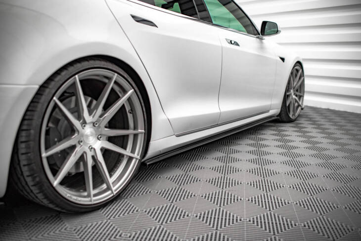 SIDE SKIRTS DIFFUSERS Tesla Model S Facelift - immagine 2