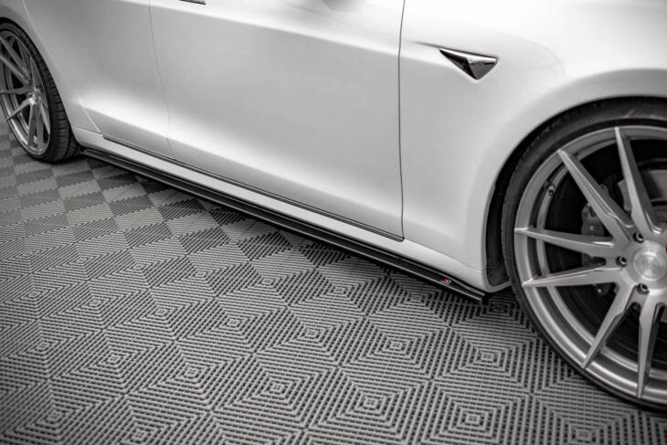 SIDE SKIRTS DIFFUSERS Tesla Model S Facelift - immagine 4