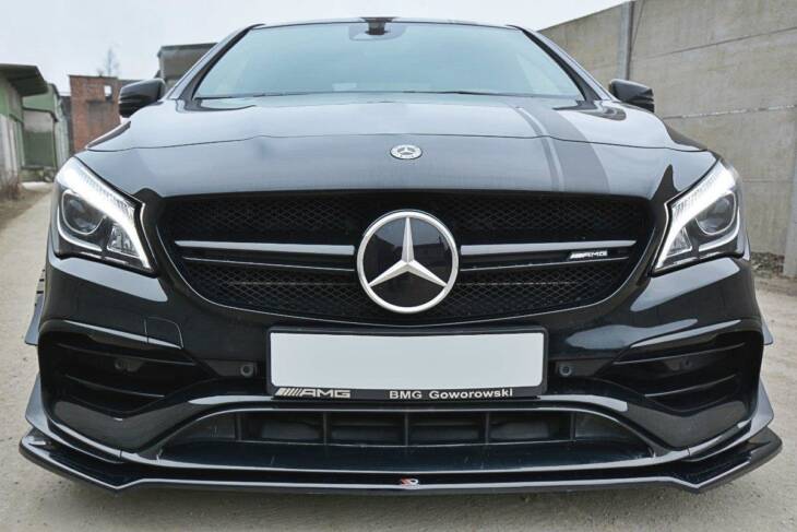 FRONT SPLITTER V.2 Mercedes CLA A45 AMG C117 Facelift - immagine 3
