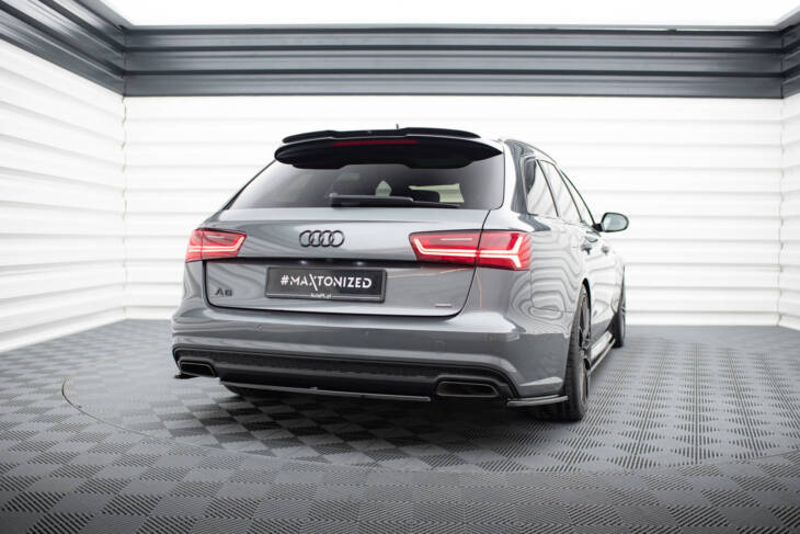 REAR SIDE SPLITTERS Audi A6 C7 Avant S-line/ S6 C7 Facelift - immagine 2