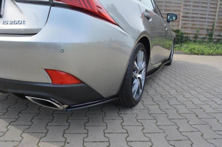 REAR SIDE SPLITTERS Lexus IS Mk3 Facelift T - immagine 2