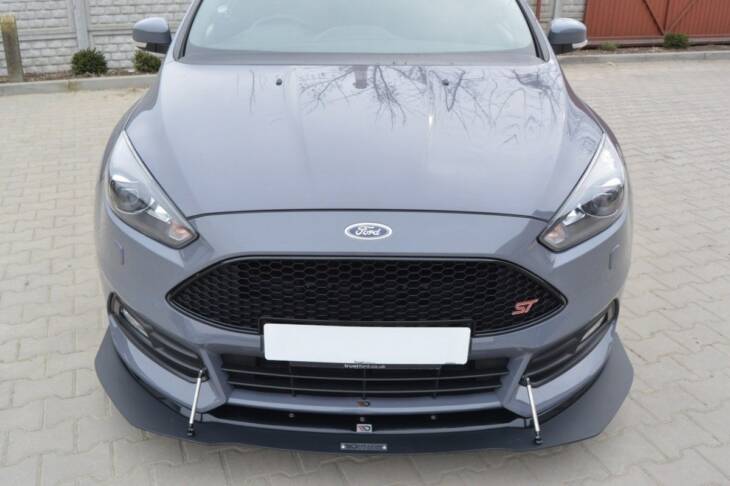 Hybrid Front Splitter V.1 Ford Focus ST Mk3 FL - immagine 2