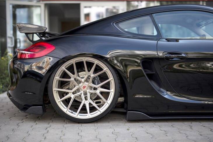 SIDE SKIRTS DIFFUSERS Porsche Cayman Mk2 981C - immagine 3
