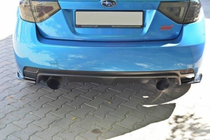 REAR SIDE SPLITTERS Subaru Impreza WRX STI 2009-2011 - immagine 2