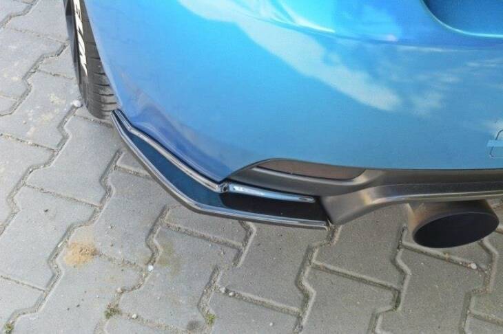 REAR SIDE SPLITTERS Subaru Impreza WRX STI 2009-2011 - immagine 4