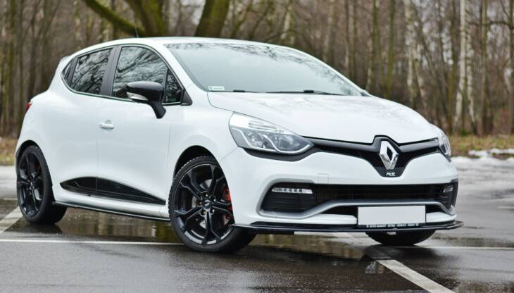 FRONT SPLITTER RENAULT CLIO MK4 RS - immagine 2