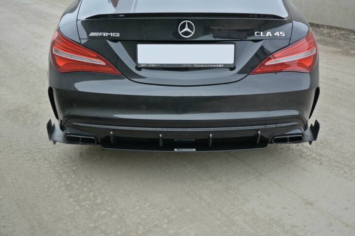 RACING REAR SIDE SPLITTERS Mercedes CLA A45 AMG C117 Facelift - immagine 2