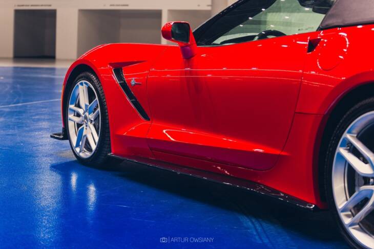 SIDE SKIRTS DIFFUSERS V.1 CHEVROLET CORVETTE C7 - immagine 2