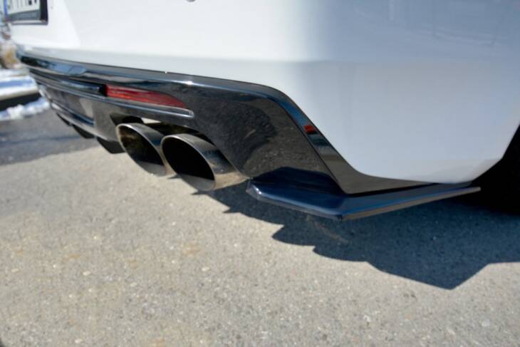 REAR SIDE SPLITTERS CHEVROLET CAMARO 6TH-GEN. PHASE-I 2SS COUPE - immagine 3