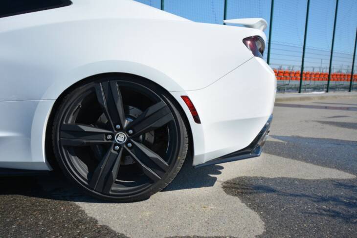 REAR SIDE SPLITTERS CHEVROLET CAMARO 6TH-GEN. PHASE-I 2SS COUPE - immagine 5