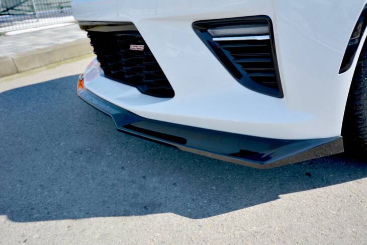 FRONT SPLITTER V.1 CHEVROLET CAMARO 6TH-GEN. PHASE-I 2SS COUPE - immagine 2