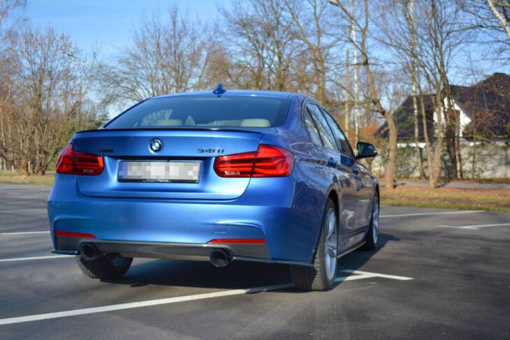 REAR SIDE SPLITTERS BMW 3-SERIES F30 PHASE-II SEDAN M-SPORT - immagine 3