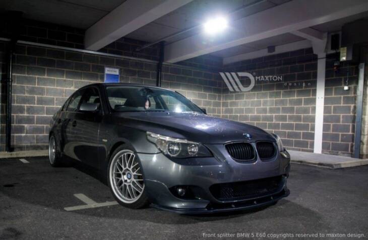 FRONT SPLITTER for BMW 5 E60 M-PACK - immagine 2
