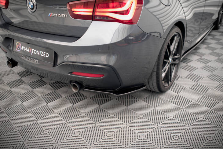 REAR SIDE SPLITTERS V.2 BMW 1 F20/F21 M-POWER FACELIFT - immagine 3