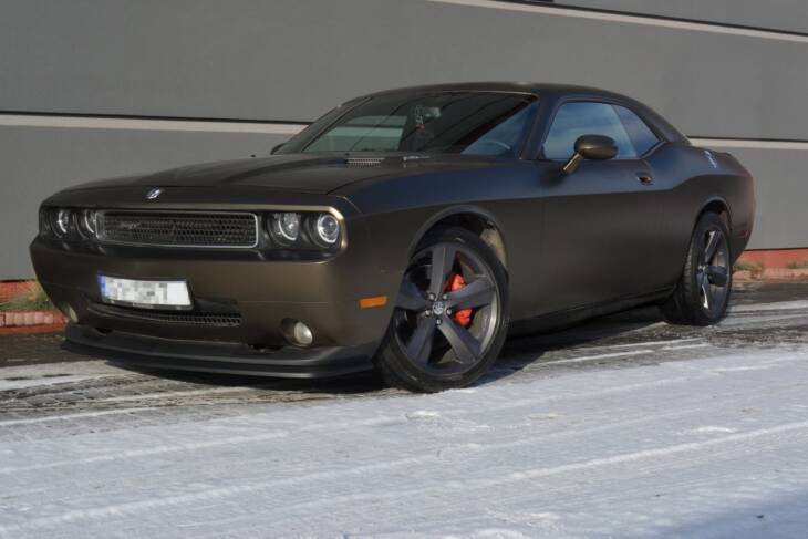 FRONT SPLITTER DODGE CHALLENGER MK3. PHASE-I SRT8 COUPE - immagine 2
