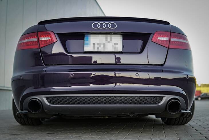 Spoiler Cap Audi A6 S-Line C6 FL Sedan - immagine 6