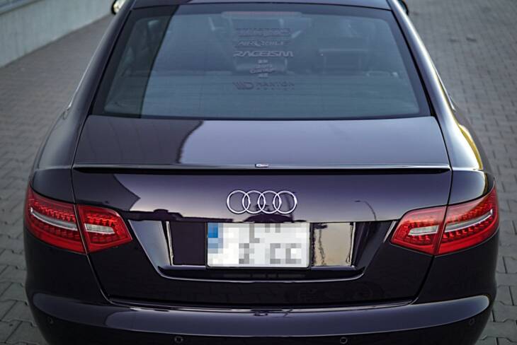 Spoiler Cap Audi A6 S-Line C6 FL Sedan - immagine 4