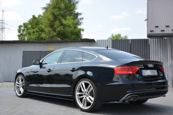 Rear Side Splitters Audi A5 S-Line 8T FL Sportback - immagine 4