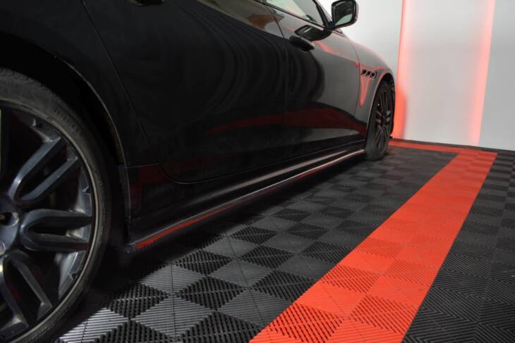 SIDE SKIRTS DIFFUSERS MASERATI QUATTROPORTE MK.6 PREFACE - immagine 2