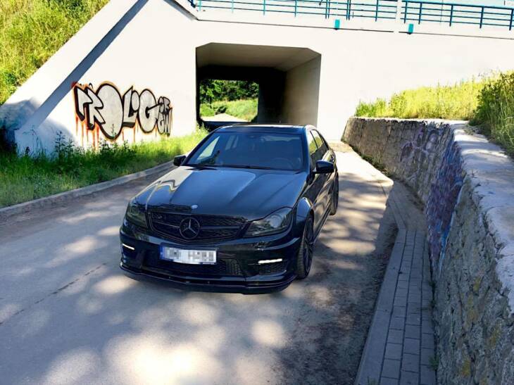 FRONT SPLITTER Mercedes-Benz C63 AMG Sedan / Estate W204 Facelift / S204 Facelift - immagine 3