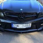 FRONT SPLITTER Mercedes-Benz C63 AMG Sedan / Estate W204 Facelift / S204 Facelift