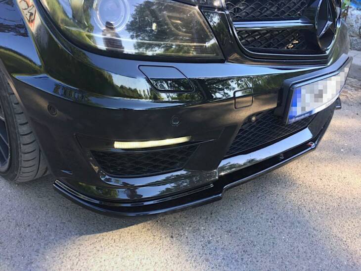 FRONT SPLITTER Mercedes-Benz C63 AMG Sedan / Estate W204 Facelift / S204 Facelift - immagine 2