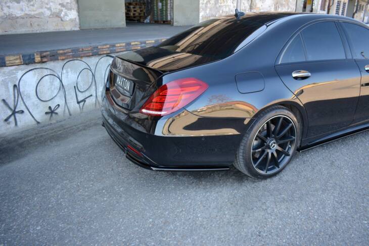CENTRAL REAR SPLITTER MERCEDES-BENZ S-CLASS AMG-LINE W222 - immagine 2