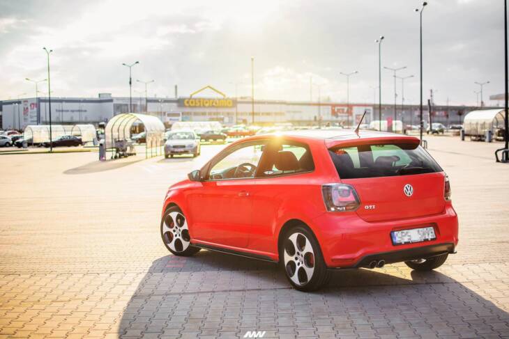 REAR SIDE SPLITTERS VOLKSWAGEN POLO MK5 GTI 6R PREFACE - immagine 3