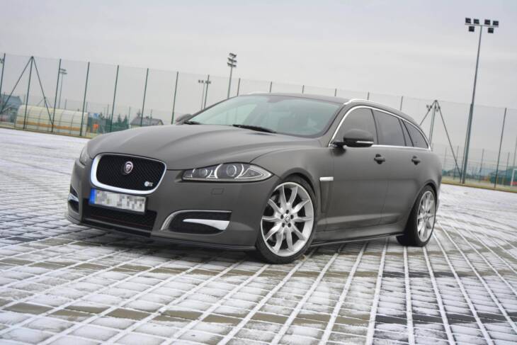 SIDE SKIRTS DIFFUSERS JAGUAR XF (X250) MK1 SPORTBRAKE S-PACK - immagine 4
