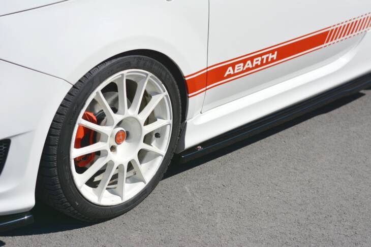 SIDE SKIRTS DIFFUSERS FIAT 500 ABARTH MK1 - immagine 3
