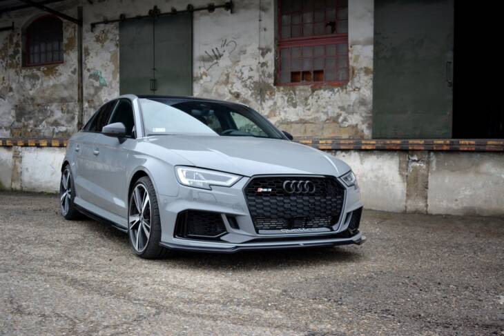 Front Splitter V.2 Audi RS3 8V FL Sedan - immagine 2