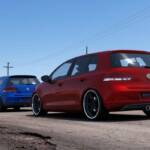 REAR VALANCE VW Golf V R32 Look for VW Golf VI