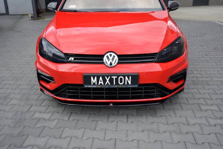 Front Splitter V.5 VW Golf 7 R / R-Line Facelift - immagine 2