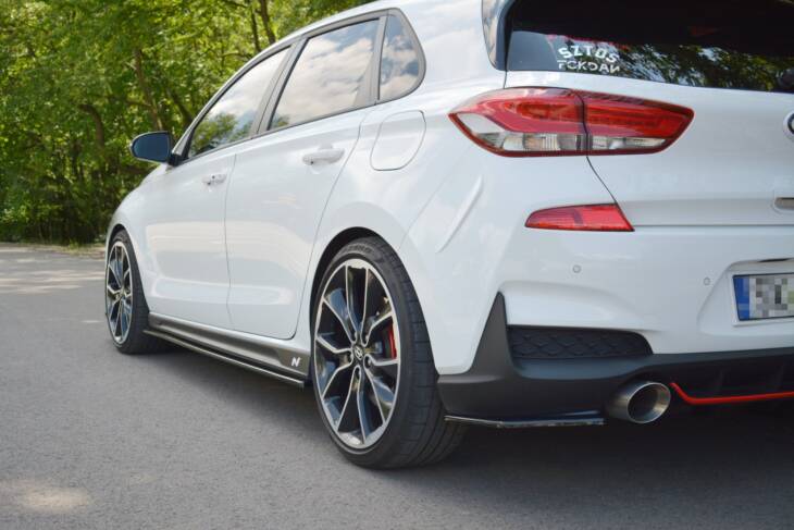 Side Skirts Diffusers V.1 Hyundai I30 N Mk3 Hatchback / Fastback - immagine 2