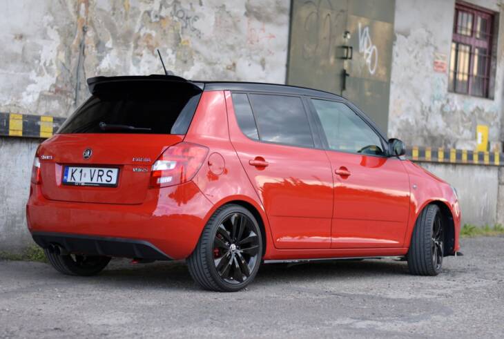 Side Skirts Diffusers Skoda Fabia RS Mk2 - immagine 3