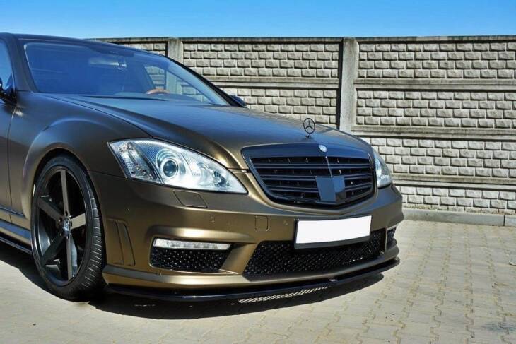 FRONT SPLITTER MERCEDES S-CLASS W221 AMG - immagine 2